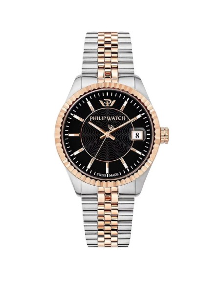 Herrenuhr Philip Watch R8253597085 Schwarz Silberfarben