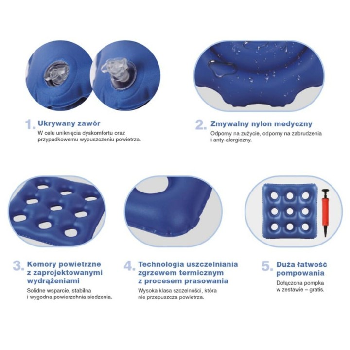 Cojín Ergonómico para Rodillas y Piernas Armedical AR-090