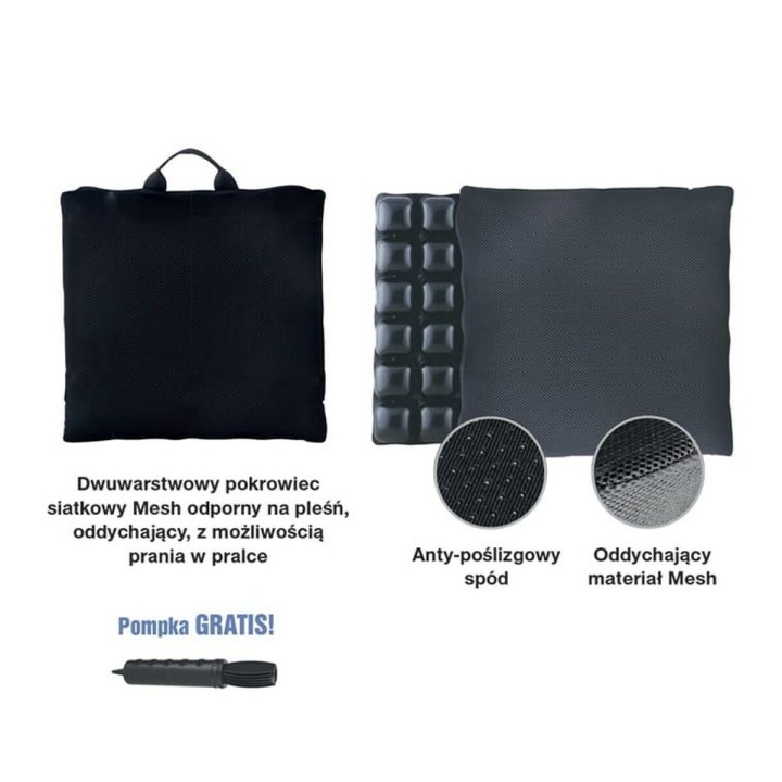 Cuscino Ergonomico per Ginocchia e Gambe Armedical PREVENT CLASSIC 42 x 4 x 42 cm