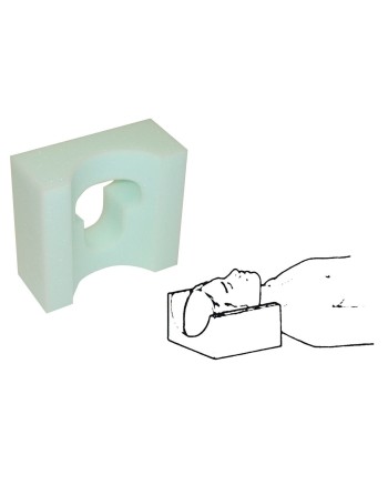 Ergonomic Pillow for Knees and Legs Reha Fund AD-5/L 21 x 10 x 23 cm