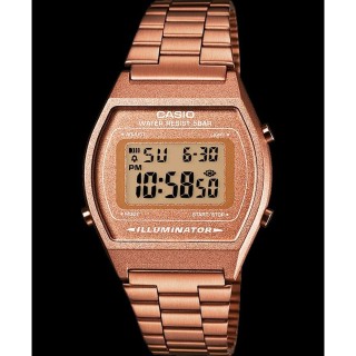 Unisex ur Casio B640WC-5AEF Gylden