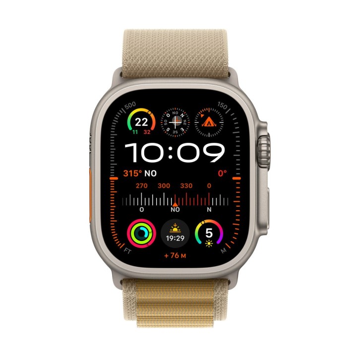 Orologio Uomo Apple MX4H3TY/A Titanio