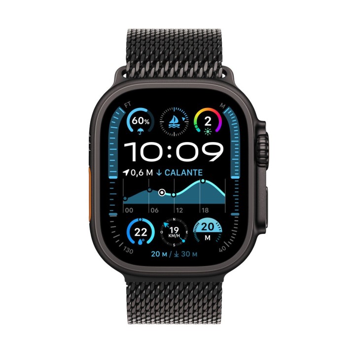 Orologio Uomo Apple MX5V3TY/A Nero