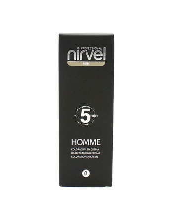 Farve uden Ammoniak Men 5 Minutes Nirvel Men 5 Brun (30 ml)