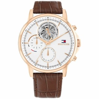 Herreur Tommy Hilfiger STEWART Hvid (Ø 44 mm)