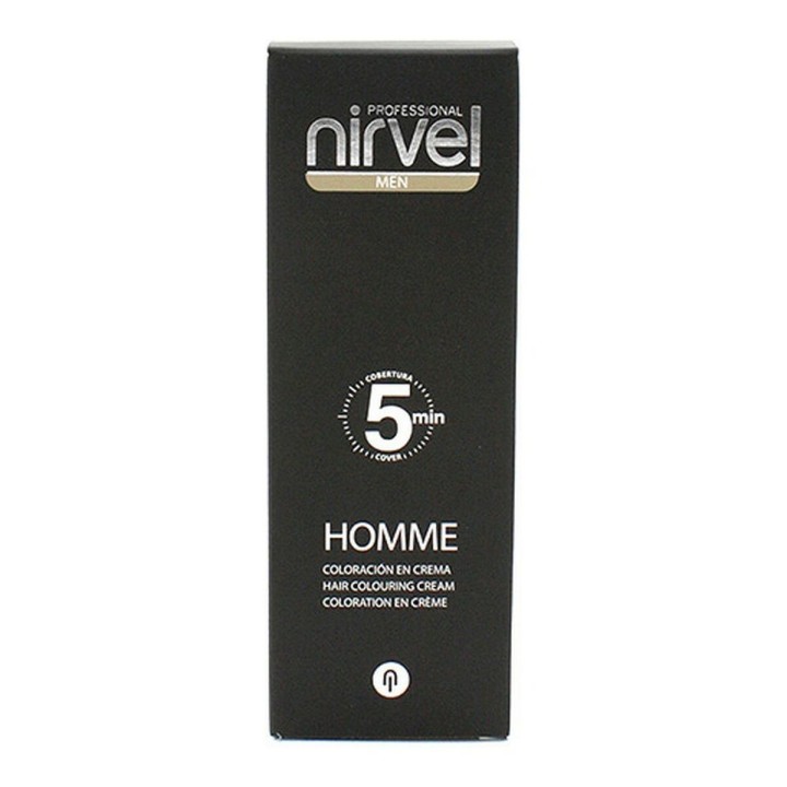 Farve uden Ammoniak Men 5 Minutes Nirvel G7 Lysegrå (30 ml)