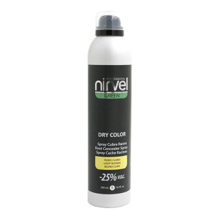 Spray Copri Capelli Brizzolati Green Dry Color Nirvel NG6640 Biondo Chiaro (300 ml)