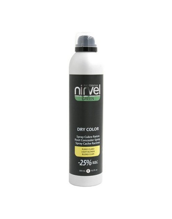 Spray Cubre Canas Green Dry Color Nirvel NG6640 Rubio Claro (300 ml)