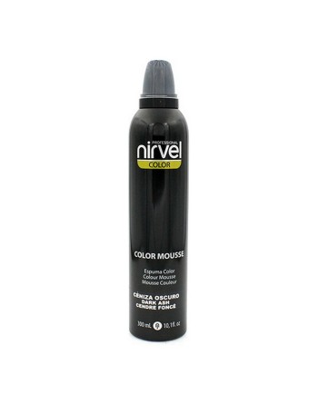 Mousse volumatrice Color Mousse Nirvel Color Mousse Cendre Foncé (300 ml)