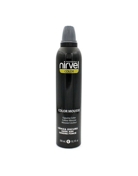 Mousse volumatrice Color Mousse Nirvel Color Mousse Cendre Foncé (300 ml)