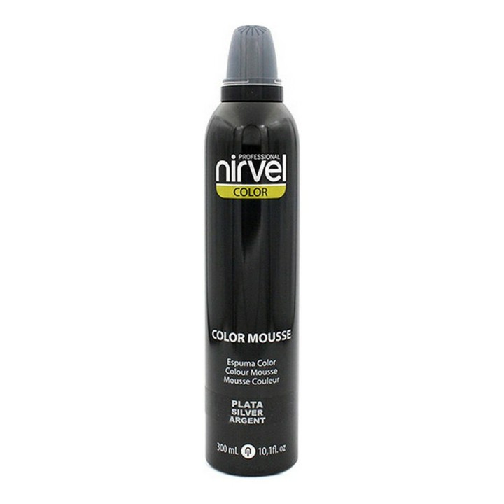 Volumising Foam Color Mousse Nirvel Silver (300 ml)