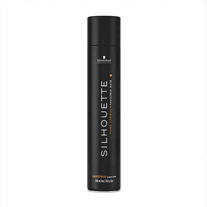 Stærk hårspray Silhouette Schwarzkopf Silhouette Laca/spray (500 ml)