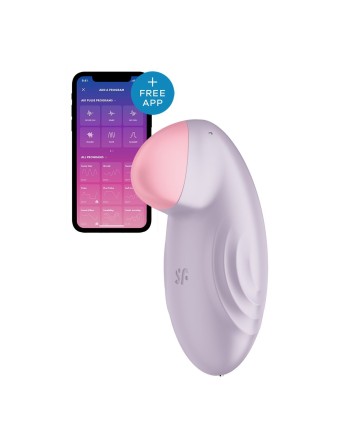 Vibratore per il Punto-G Satisfyer Tropical Tip Light Rosa