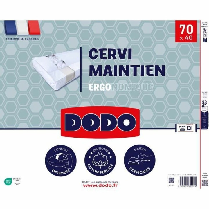 Almohada DODO Cervical Blanco 40 x 70 cm