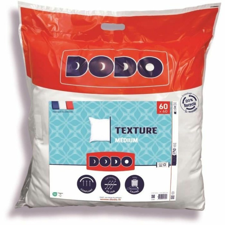 Oreiller DODO VOLUPT'AIR Blanc 60 x 60 cm