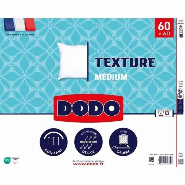 Almohada DODO VOLUPT'AIR Blanco 60 x 60 cm