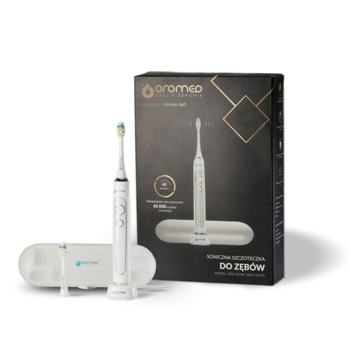 Spazzolino da Denti Elettrico Oromed SONIC NEXT WHITE