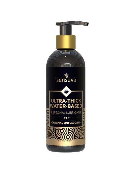 Lubricante con Sabor Ultra Thick Unscented Sensuva 125 ml