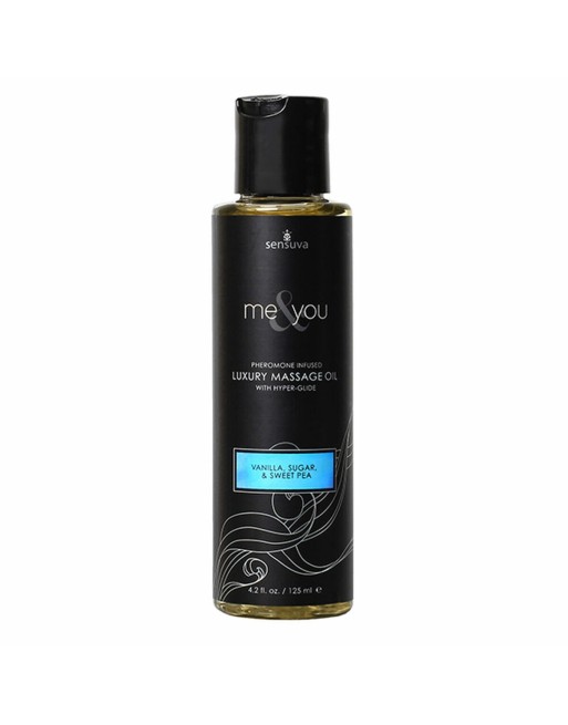 Olio per Massaggio Erotico  Me & You  Sensuva Sweet Pea 125 ml
