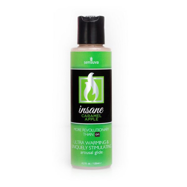 Sindssyg Ophidsende Glide Karamel Æble 125 ml Sensuva 7839 125 ml