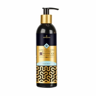 Gleitmittel Erdbeere Ultra-Stimulating  Sensuva  Ice 240 ml