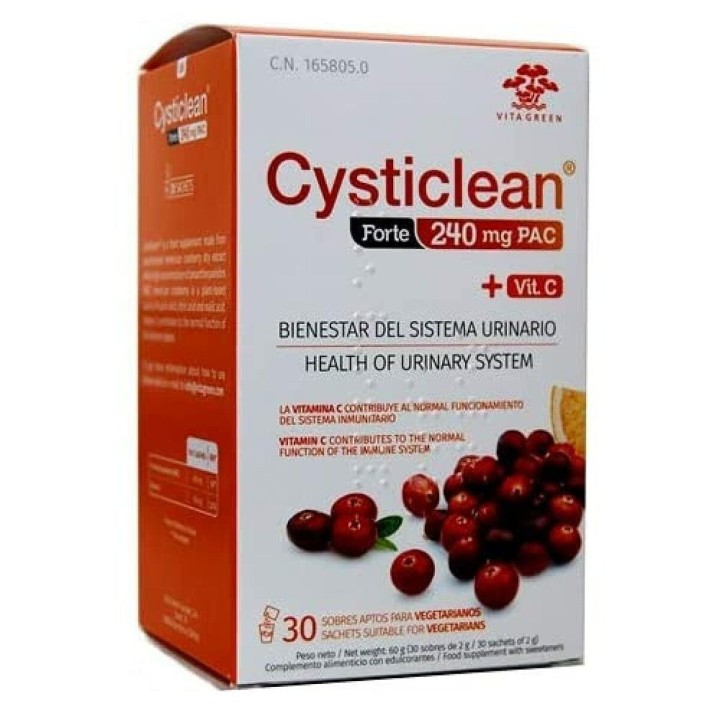 Integratore digestivo CYSTICLEAN Forte 30 Unità
