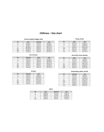 Unterwäsche-Set Chilirose