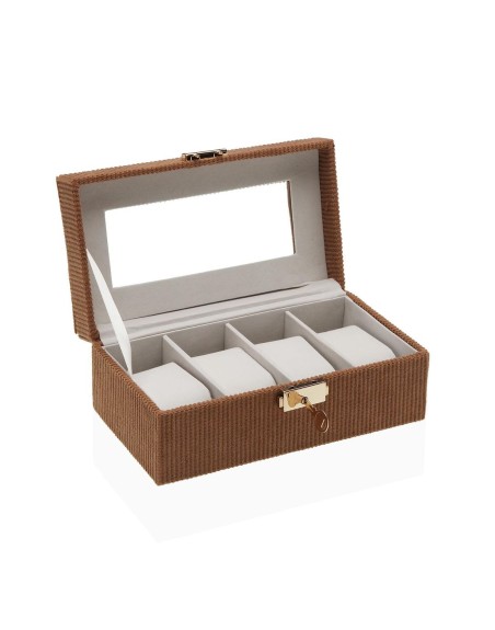 Custodia per orologi Versa Legno MDF 11,5 x 8 x 21 cm