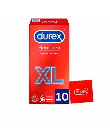 Preservativos Durex Sensitivo Suave Xl 10 Unidades