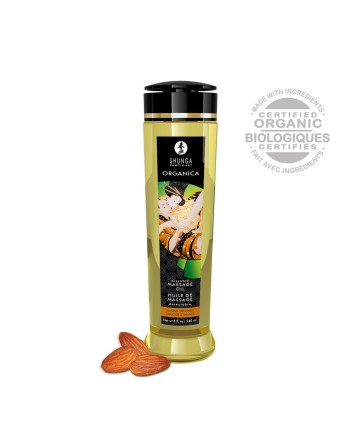 Aceite de Masaje Orgánico de Almendras Dulces Amour Shunga 240 ml