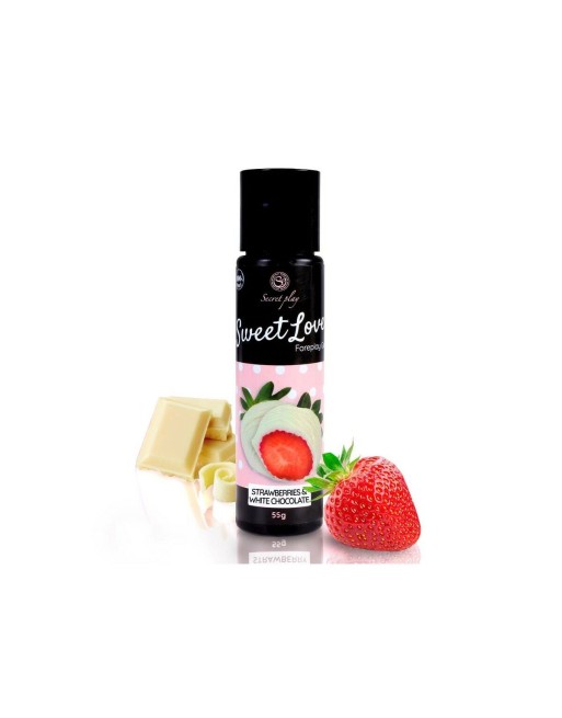 Lubrifiant Secret Play 60 ml Chocolat Fraise