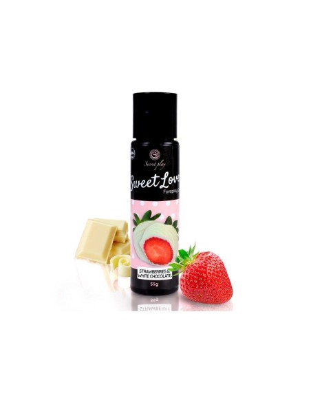 Lubrifiant Secret Play 60 ml Chocolat Fraise