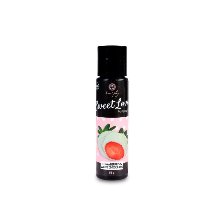 Lubrificante Secret Play 60 ml Cioccolato Fragola