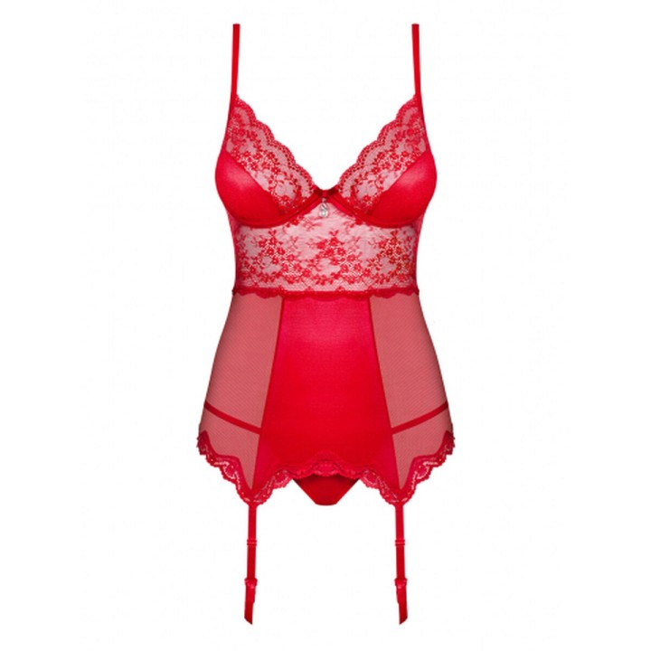 Lovica Body Corset Obsessive OB3360 Rød S/M