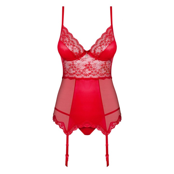 Lovica Body Corset Obsessive OB3360 Rød L/XL