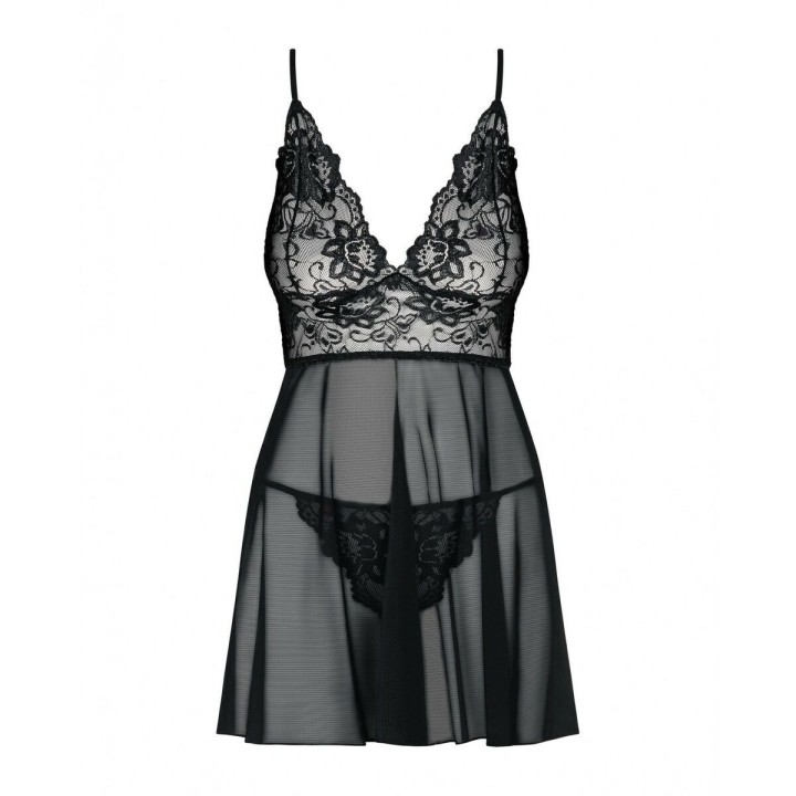 Babydoll & Tanga Imperia S/M Obsessive Idillia babydoll Nero