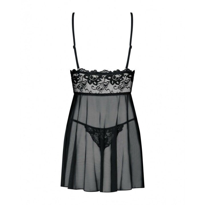 Babydoll & Tanga Imperia S/M Obsessive Idillia babydoll Nero