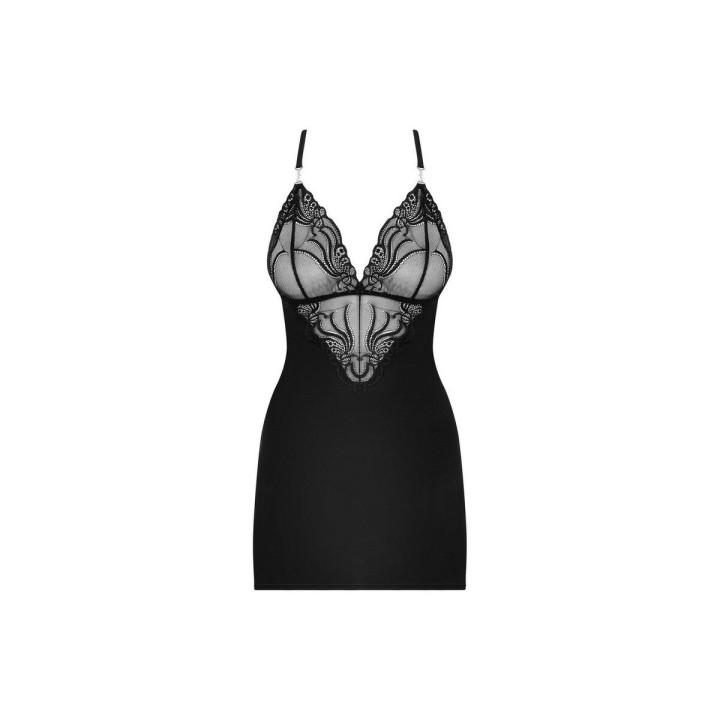 Babydoll Obsessive 828-CHE-1 Black S/M
