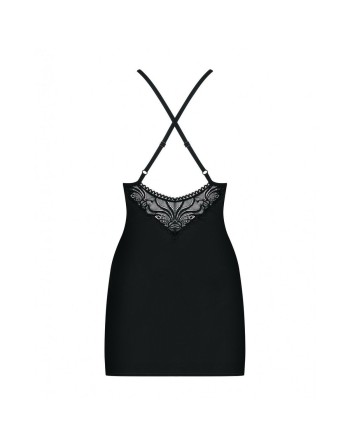 Babydoll Obsessive 828-CHE-1 Schwarz S/M