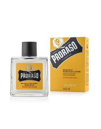 Balsam til Skægget Yellow Proraso Wood And Spice 100 ml