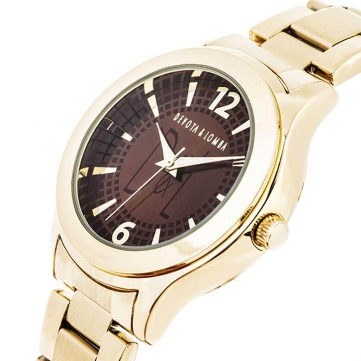 Dameur Devota & Lomba DL001W-02BROWN (Ø 36 mm)