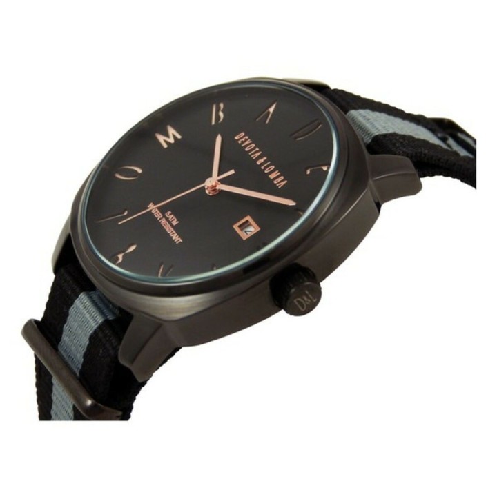 Herreur Devota & Lomba DL008MSPBKGR-04BLACK (Ø 42 mm)