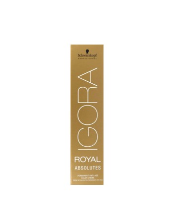 Permanent Anti-Ageing Dye Igora Royal Absolutes Schwarzkopf 7-140 (60 ml)