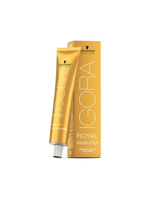 Permanent Anti-Ageing Dye Igora Royal Absolutes Schwarzkopf Igora Royal 8-60 (60 ml)