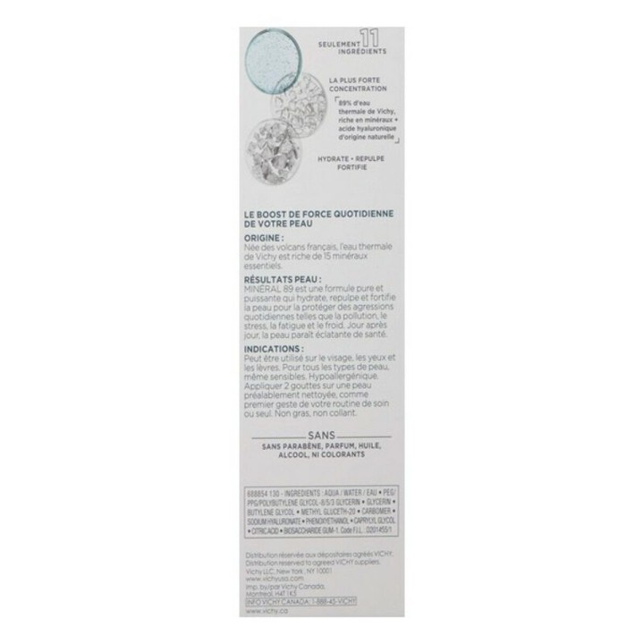 Fugtgivende Ansigtsbehandling Vichy (75 ml)