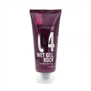Ekstra stærk fikseringsgel Salerm Proline Wet Gel Rock Salerm (200 ml) (200 ml)