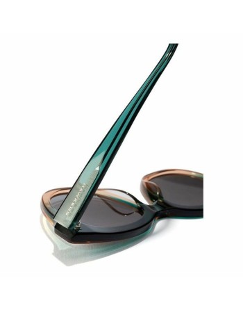Lunettes de soleil Femme Audrey Hawkers Vert Doré