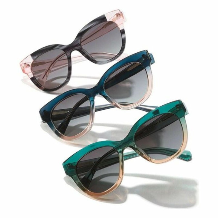 Solbriller til kvinder Audrey Hawkers Pink Sort