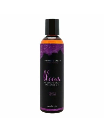 Olio per Massaggio Erotico Intimate Earth Bloom Fiori Rosa (240 ml)