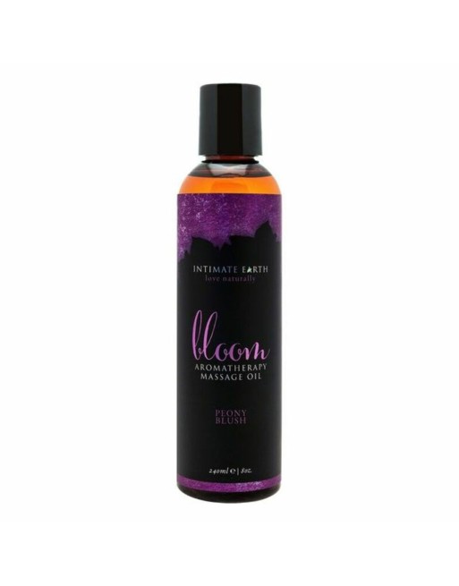 Olio per Massaggio Erotico Intimate Earth Bloom Fiori Rosa (240 ml)